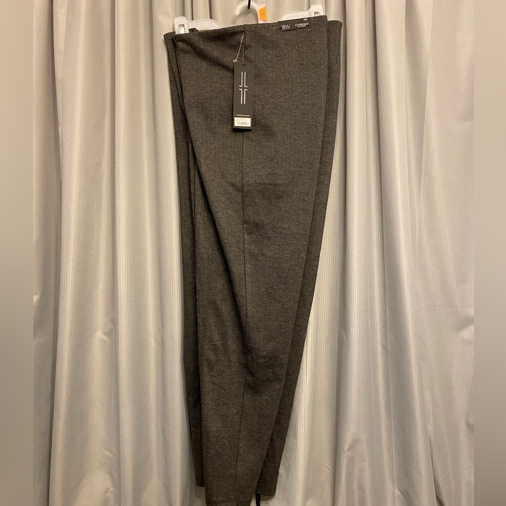 NWT LIVERPOOL Viscose Trouser Stretch Pull-on Pants Women's 16W #48